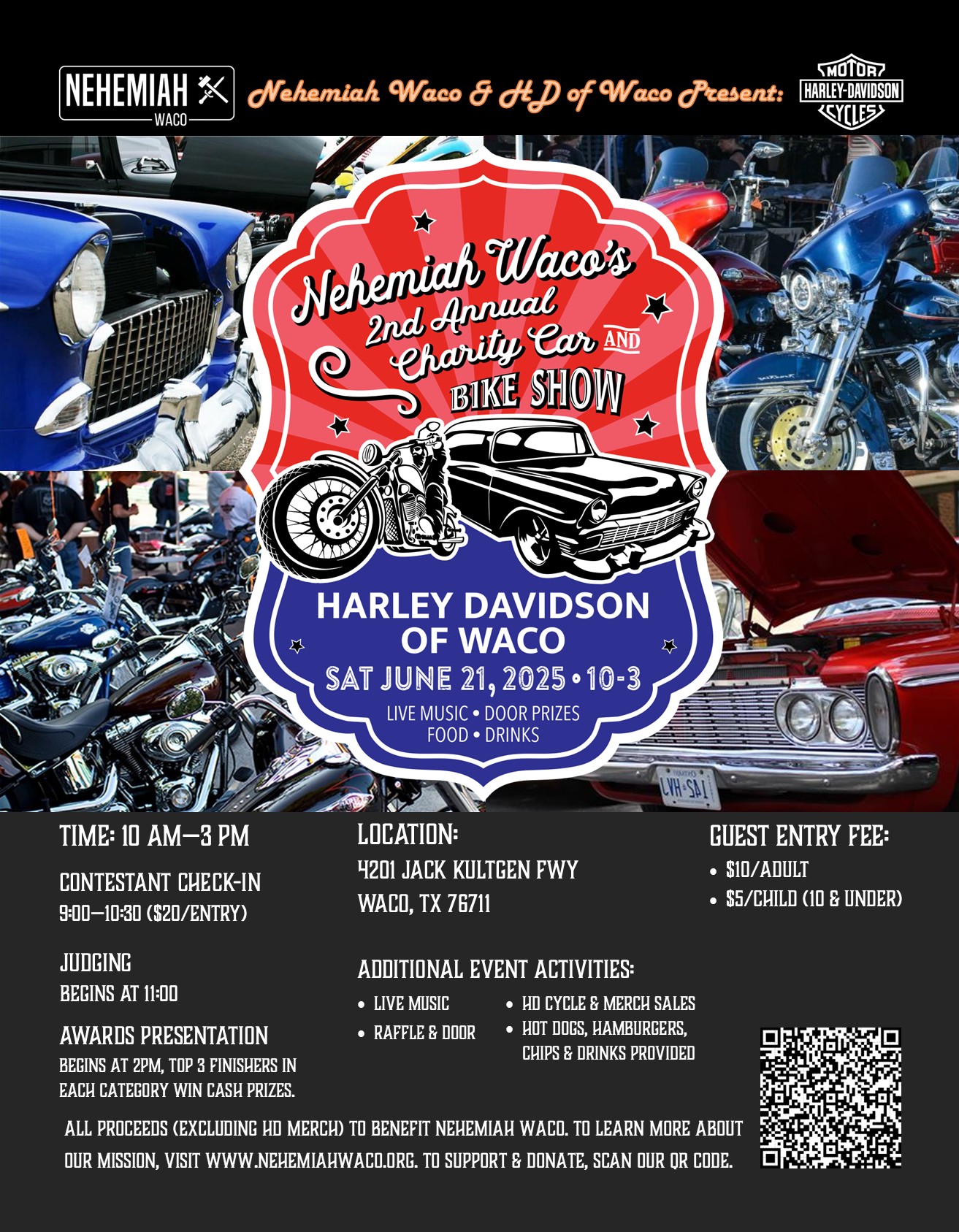 Nehemiah Waco's 2nd Annual Charity Car and Bike Show